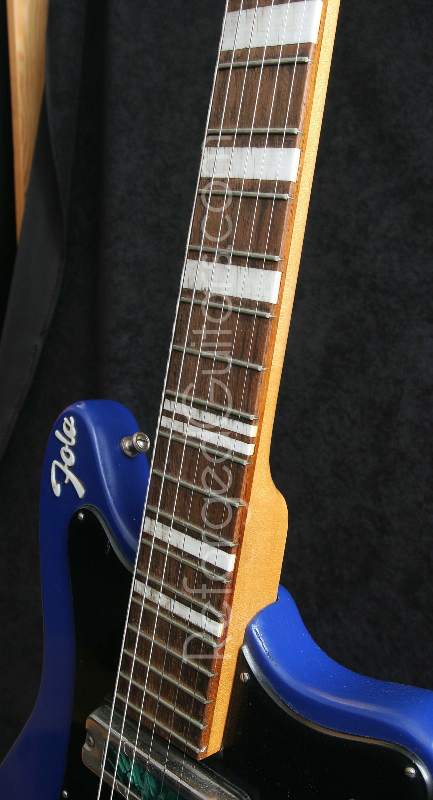 Defil Jola 1980’s Blue, Made in Poland – Reforged Guitars