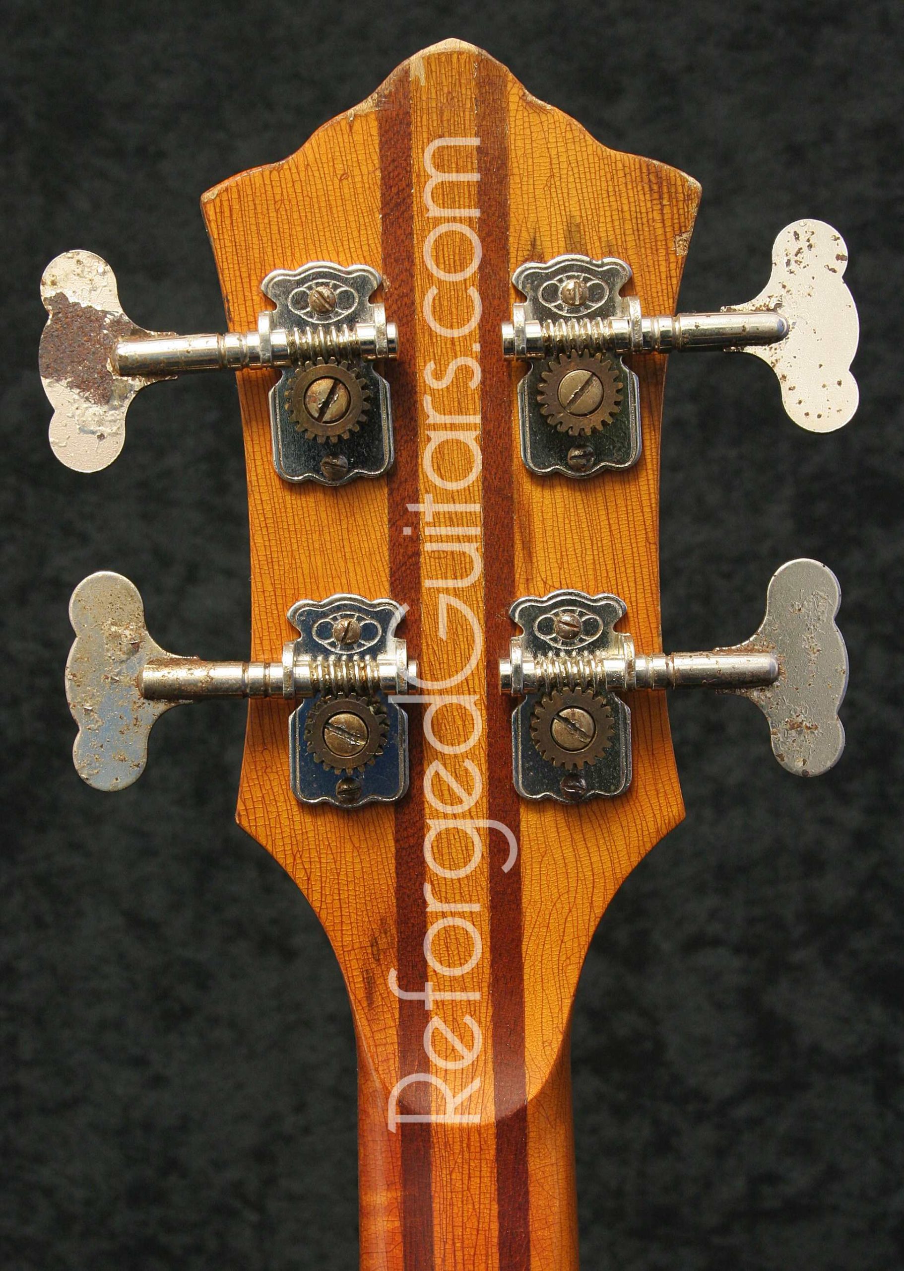 Defil Orlik 2 Bass 1980 s Sunburst Made In Poland Reforged Guitars