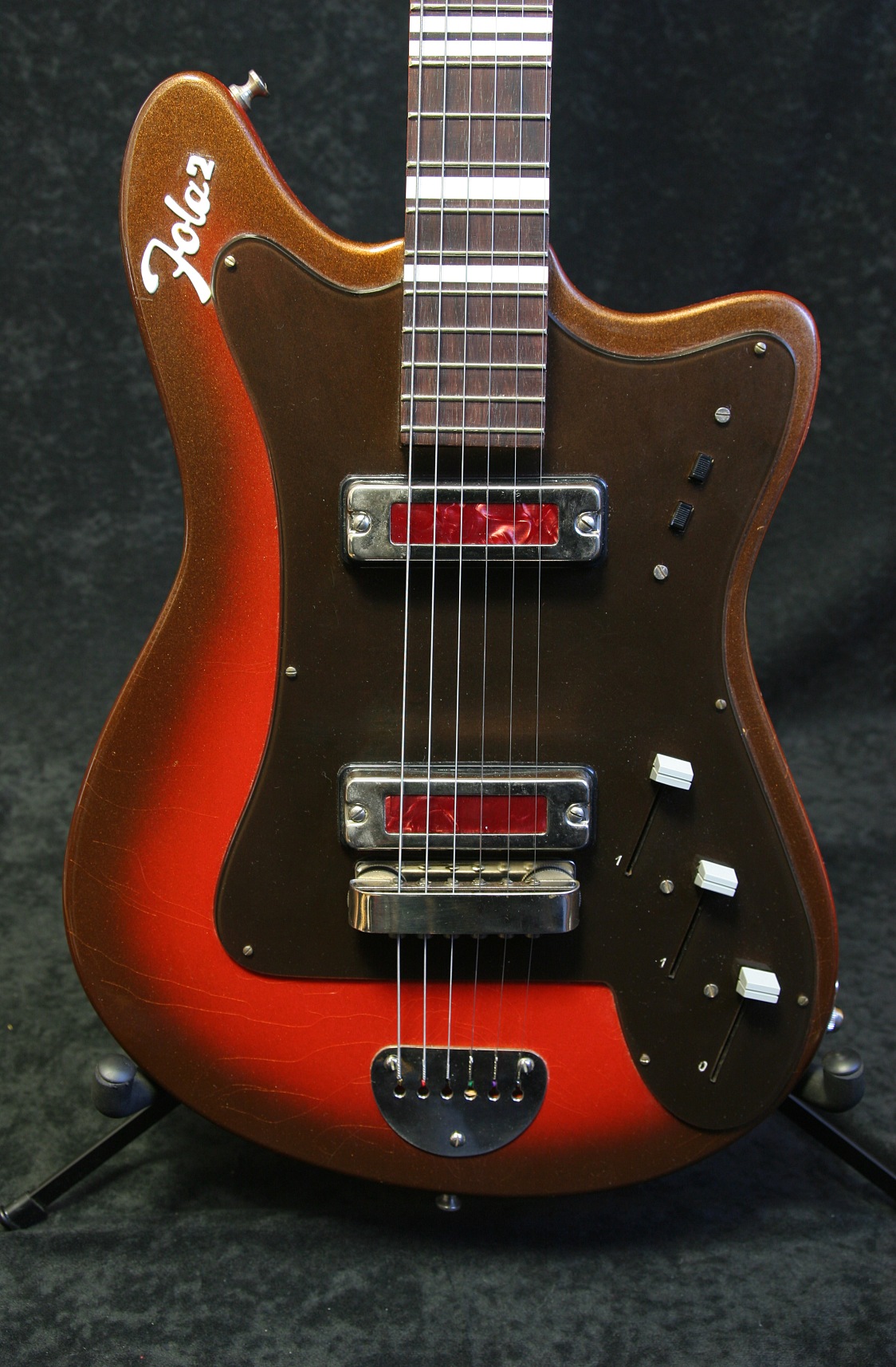 Defil Jola2 Sunburst 1970 s Made In Poland Reforged Guitars