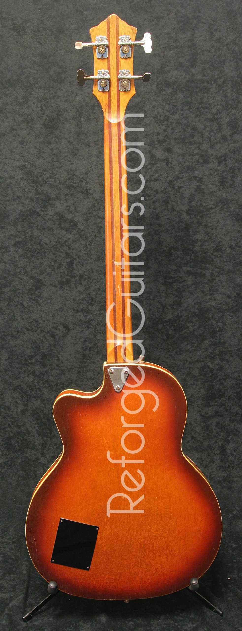 Defil Orlik 2 Bass 1980 s Sunburst Made In Poland Reforged Guitars